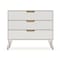 Manhattan Comfort Rockefeller Dresser, Off White and Nature 103GMC3 - alternate 1